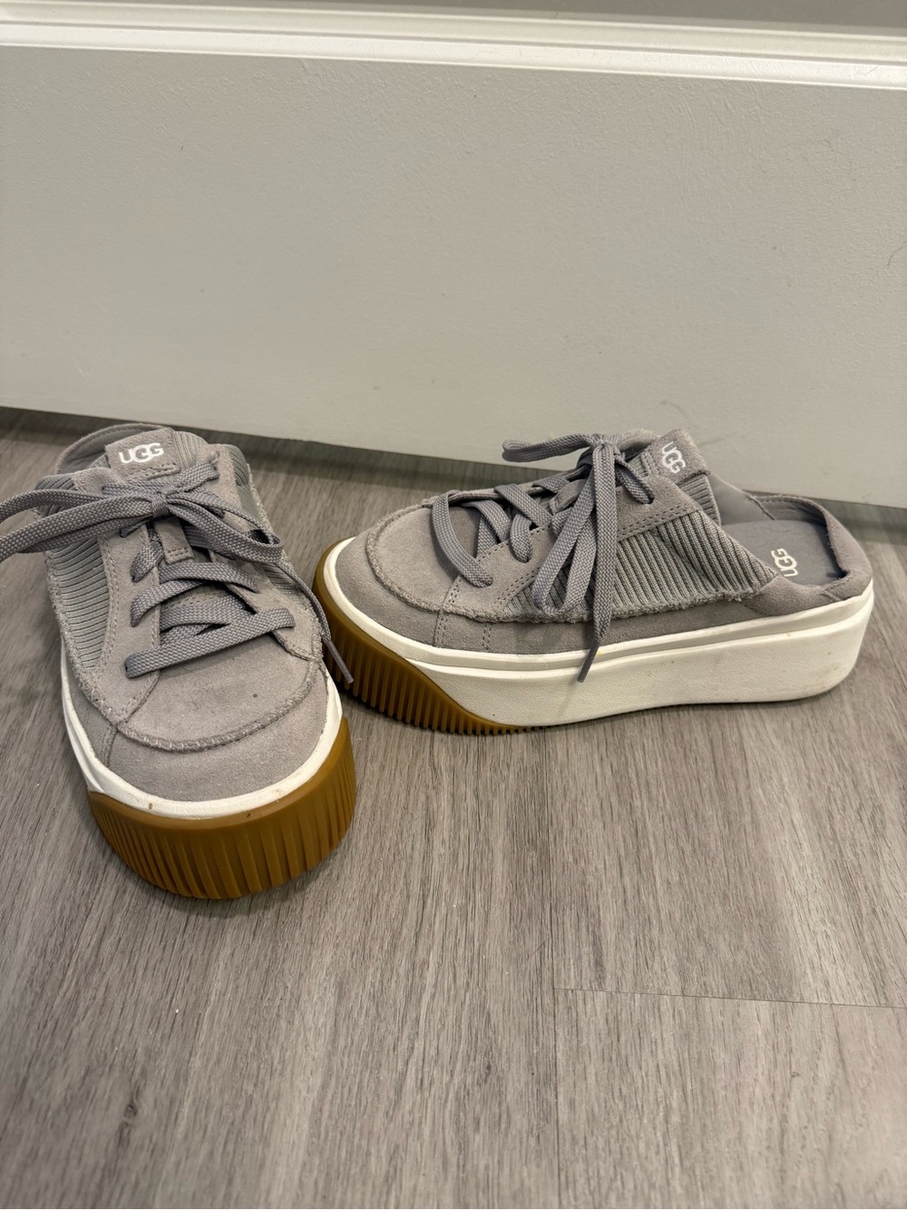 UGG EZ - Duzzit Platform mule in seal gray